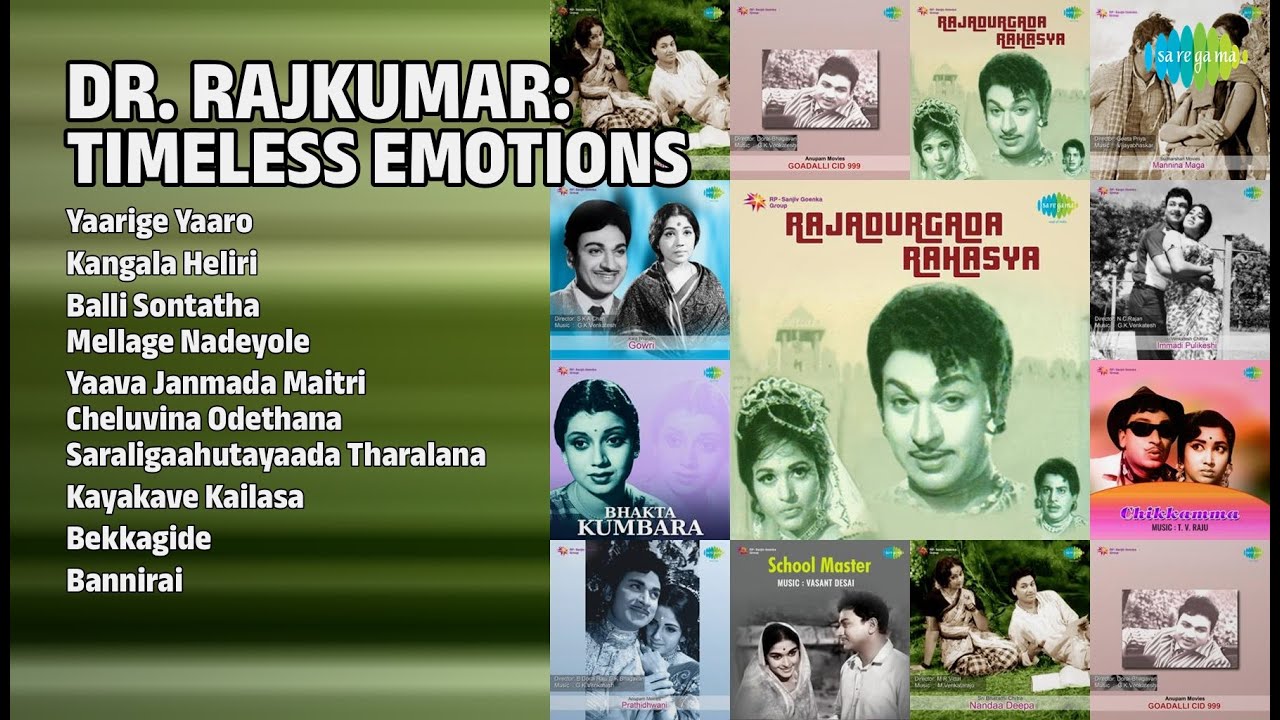 ಡಾ. ರಾಜ್: ಶಾಶ್ವತ ಭಾವನೆಗಳು | P.B. Sreenivas Songs | Yaarige Yaaro | Kangala Heliri