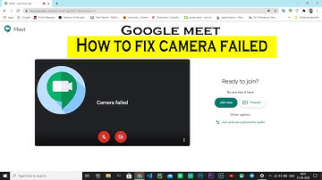 Google Meet Camera Failed solved