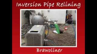 Inversion Pipe Relining - Before And After