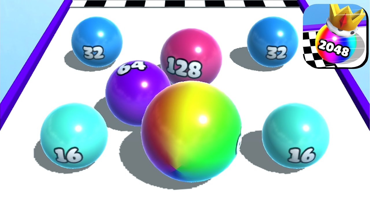 Ball Merge 2048 - All Levels Ball Gameplay Android, iOS  ( Level 87 - 95 )