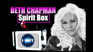 Beth Chapman Spirit Box My Faith Was Stuck