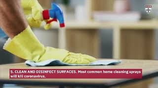 Six tips for staying healthy if you live with someone who has COVID-19