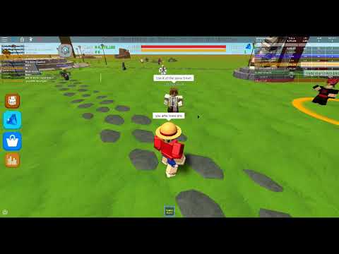 Anime Tycoon (Roblox) Purchasing Luffy and try him!
