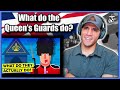 Marine reacts to What do the Queen's Guards ACTUALLY do?