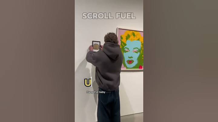 Da li je ovo umjetnost? Muzej nasamaren komadom hljeba! #shortsfeed