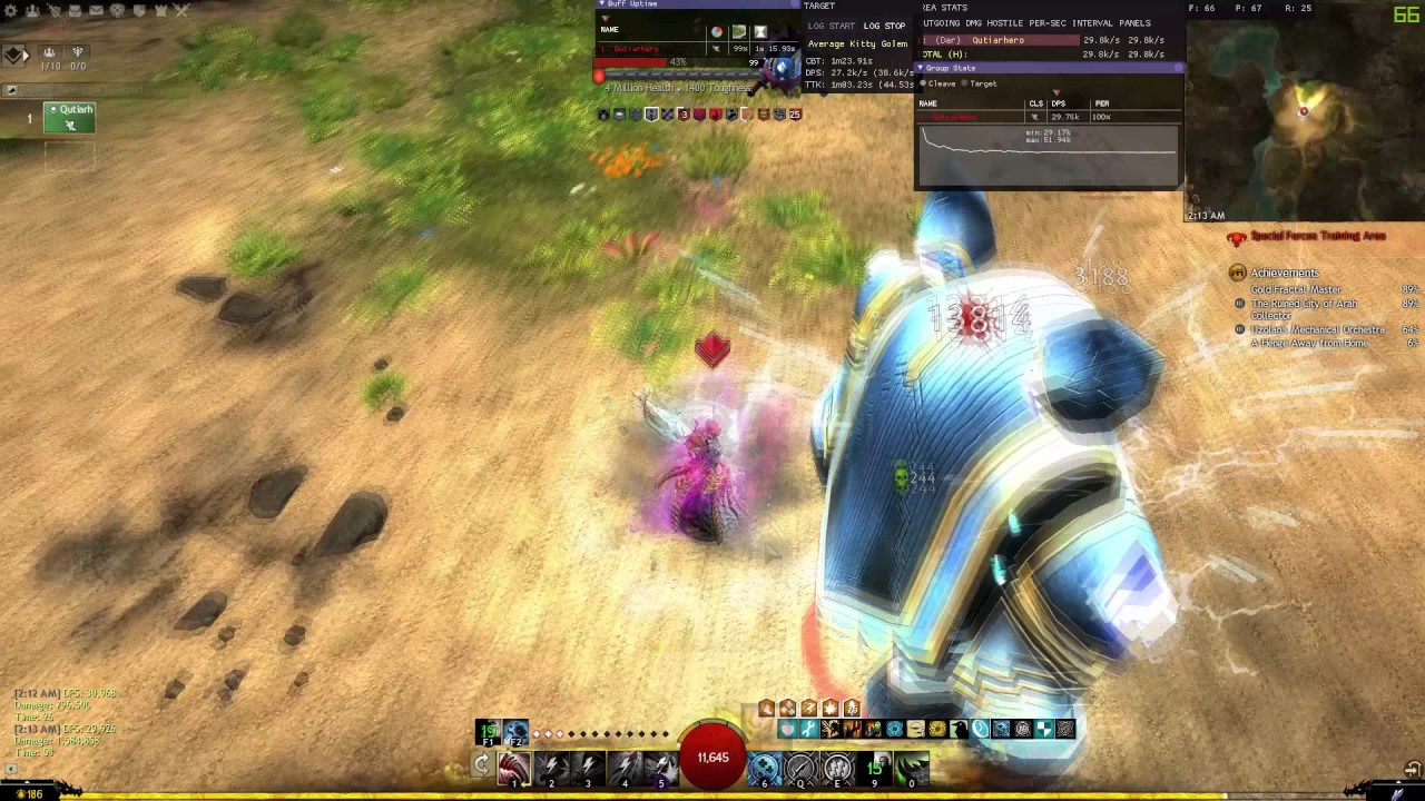 QuitarHero DPS Tests Power DareDevil (30,334) (Non-WC)