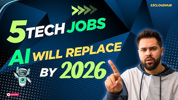 5 Tech Jobs AI Will Replace by 2026 – And What You Should Do Instead