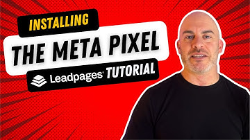 How To Install The Meta Pixel On LeadPages Landing Pages | Facebook Advertising Tracking