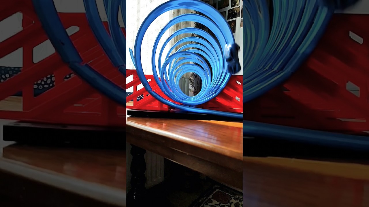 💤240 fps hotwheels track spinway 