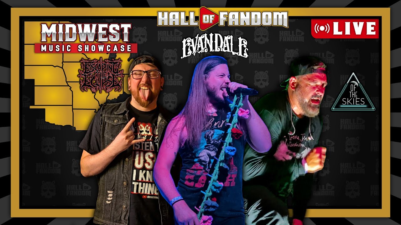 Chris @OfTheSkiesBand, Eddie @evandaleband, Kyle @EscapingTheEclipseNE | Hall of Fandom #25