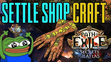 mirror CrAfTer coming through! - LS/Smite ES Warlock Gloves - Path of Exile 3.26