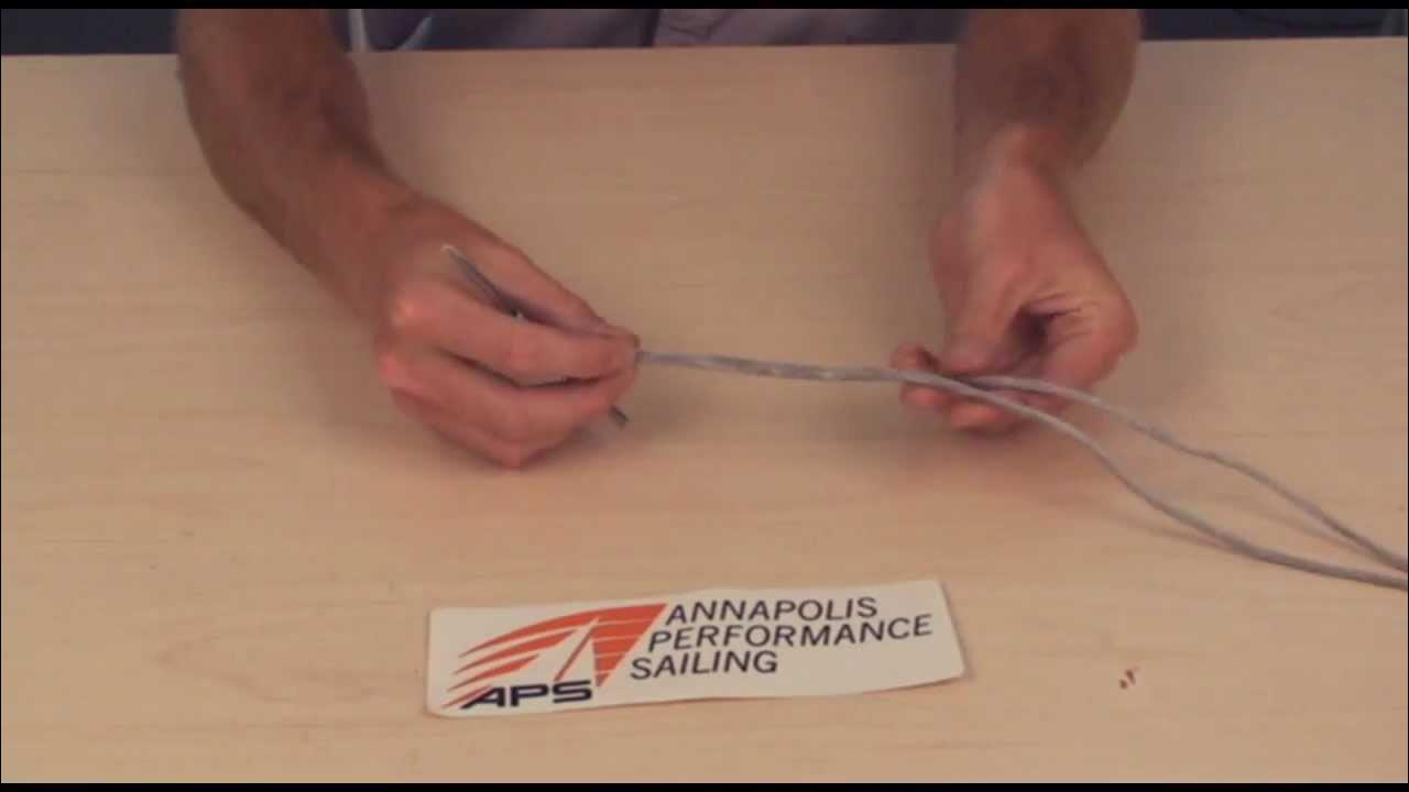 How to Make a Dyneema Shackle Loop Expert Advice YouTube