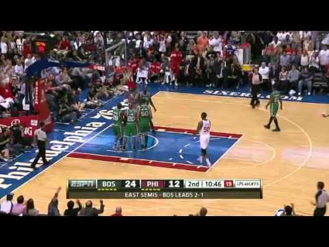 NBA Playoffs Conference 2012: Boston Celtics Vs Philadelphia Sixers Highlights May 18, 2012 Game 4