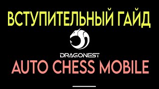 ВСТУПИТЕЛЬНЫЙ ГАЙД ПО ИГРЕ В AUTO CHESS MOBILE