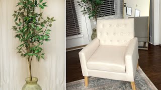 DIY Ficus Tree and Lue Bona Athena Arm Chair Review