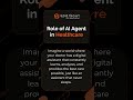 Ai Agents in healthcare #ai #aitools #artificialintelligence #tech2025 #youtubeshorts