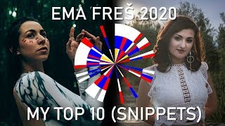 Ema Freš 2020 - My Top 10 Snippets Only
