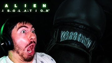 THIS XENOMORPH WONT LEAVE ME ALONE - Alien Isolation - Part 2