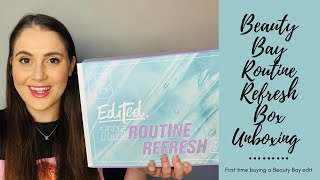 BEAUTY BAY ROUTINE REFRESH BOX UNBOXING