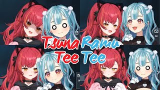 TsunaRamu TeeTee compilation【VSPO | ENG SUB】