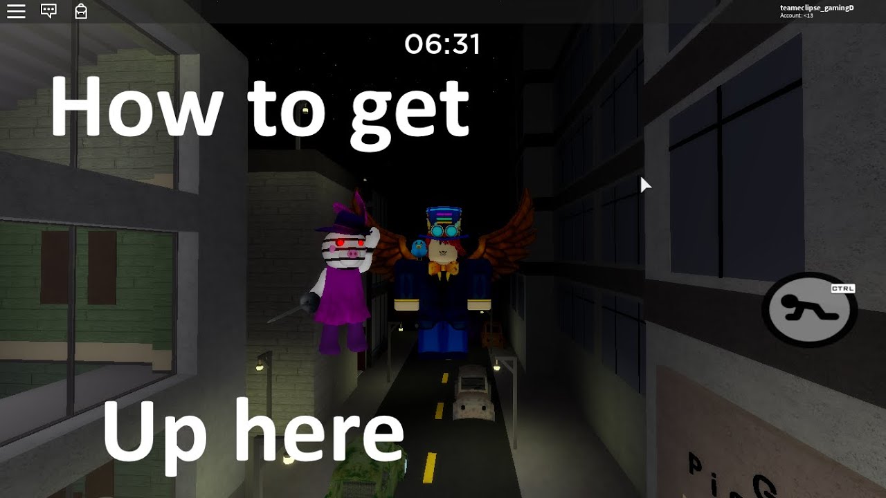 How To Glitch Roblox Piggy City Map Youtube - how to glitch through doors in roblox piggy