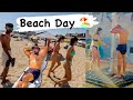 Lisbon beach day vlog with friend  portugal   carcavelos beach 