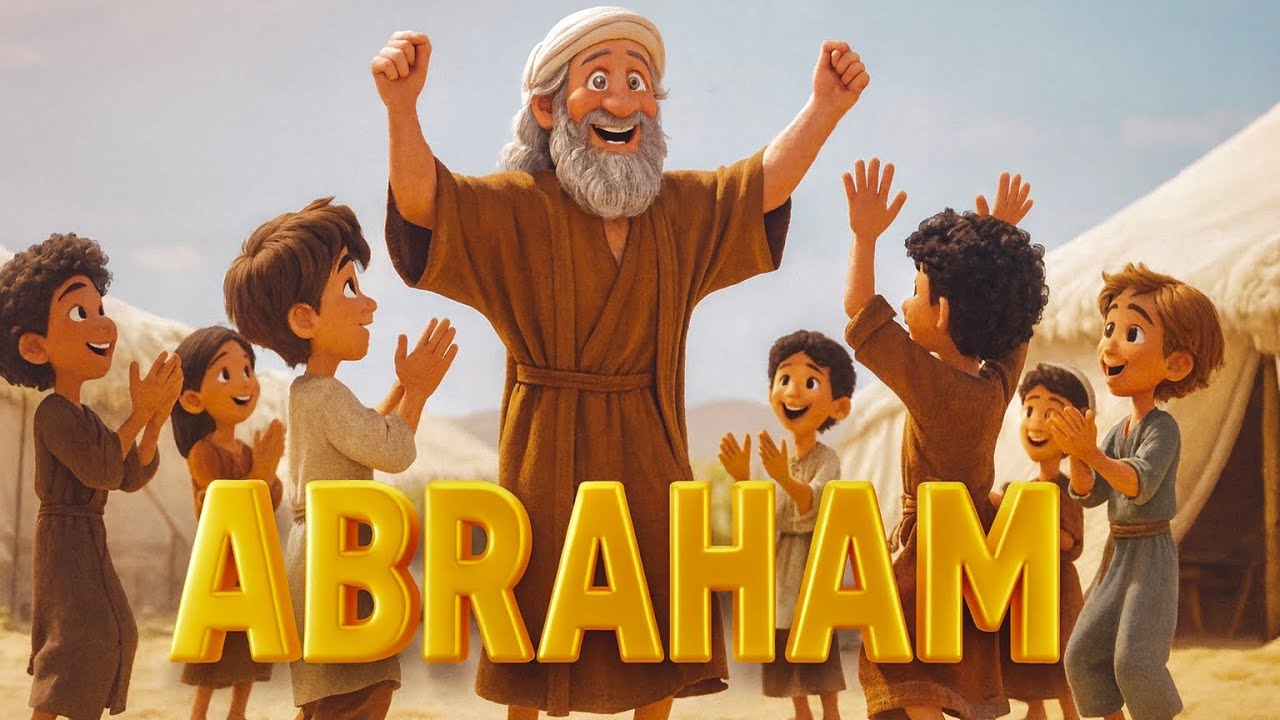 🎶Chant pour enfants - Abraham l'Ami de Dieu ✨ | Histoire Biblique en Musique pour Enfants