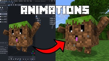Minecraft Bedrock Animations Tutorial | Blockbench | Bridge v2