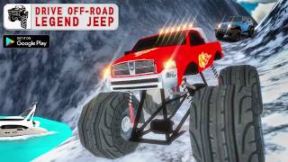 BiG Wheels 4x4 Drive offroad legend jeep on Mountain screenshot 4