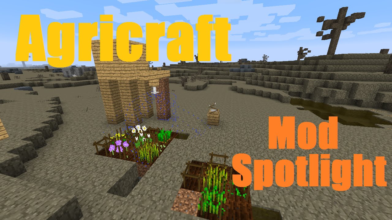 1 7 10 Minecraft Mod Spotlight Agricraft 1 2 1 Youtube