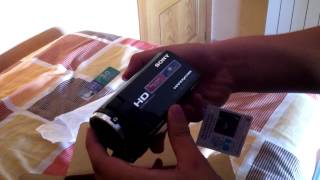 Unboxing Videocamara Sony HDR-XR260VE | Zoom Test