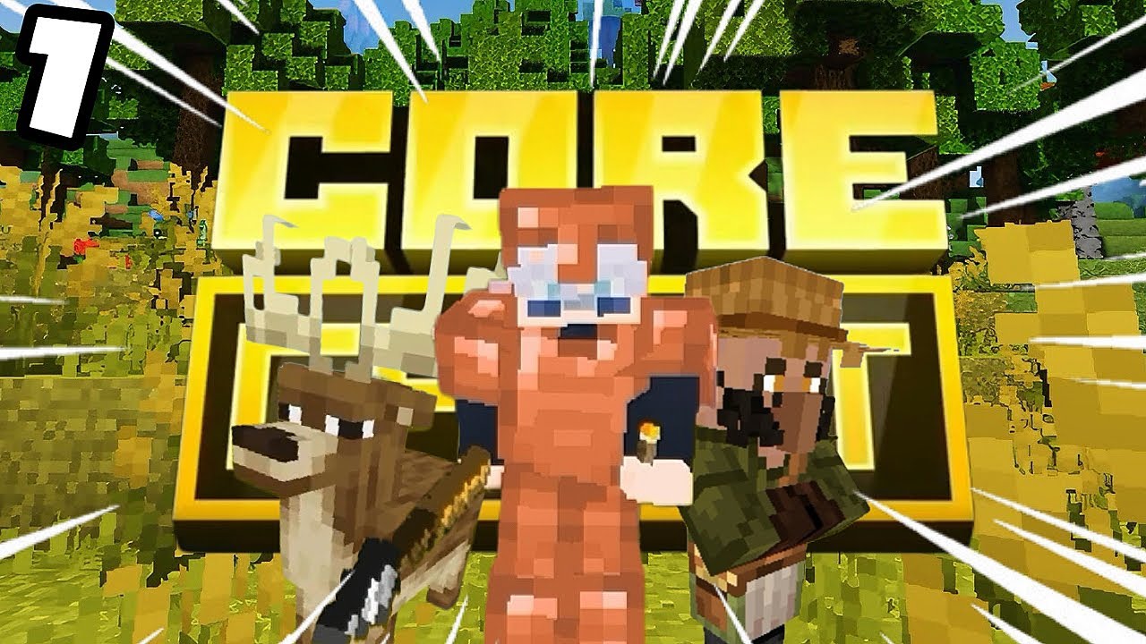 Hành trình sinh tồn core craft trong Minecraft - YouTube