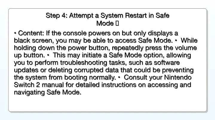 Nintendo Switch 2 How to Fix Black Screen  Screen Won’t Turn On? Step by Step Fix