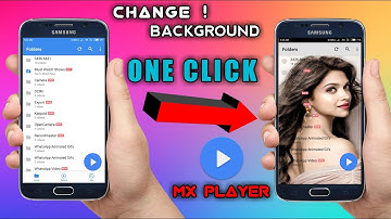 Change Mx Player Home screen Background - Use Own Photo🔥