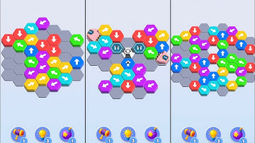 Hexa Run All Levels 121-130 Gameplay Walkthrough