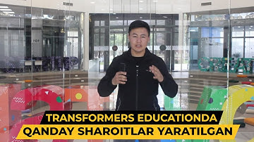 Transformers Education markazida qanday sharoitlar yaratilgan(1)?