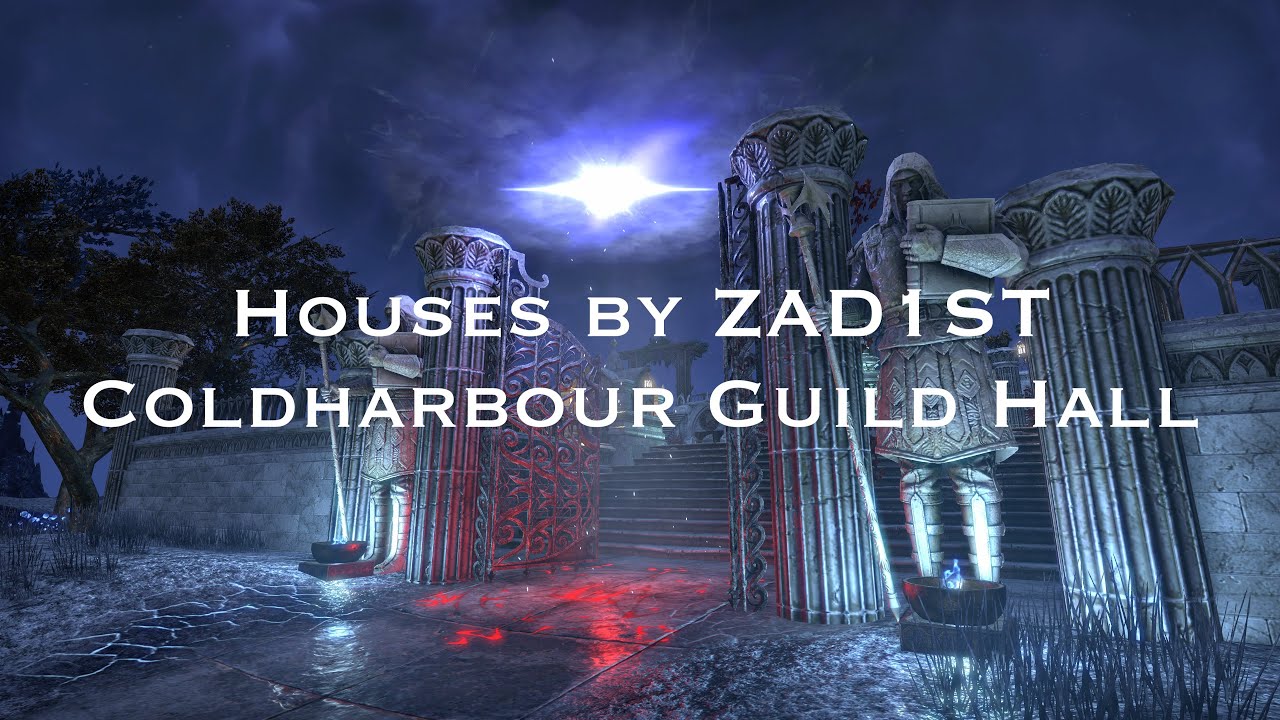 Coldharbour Guild Hall ESO Houses by ZAD1ST YouTube