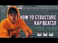 HOW TO STRUCTURE A RAP BEAT??? (Chuki Beats Tutorial)