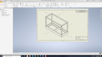Making drawings of parts created using the Frame Generator