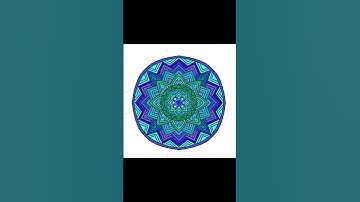 Creative Symmetrical Design #shorts #youtubeshorts #procreate #digitalart #procreate #art