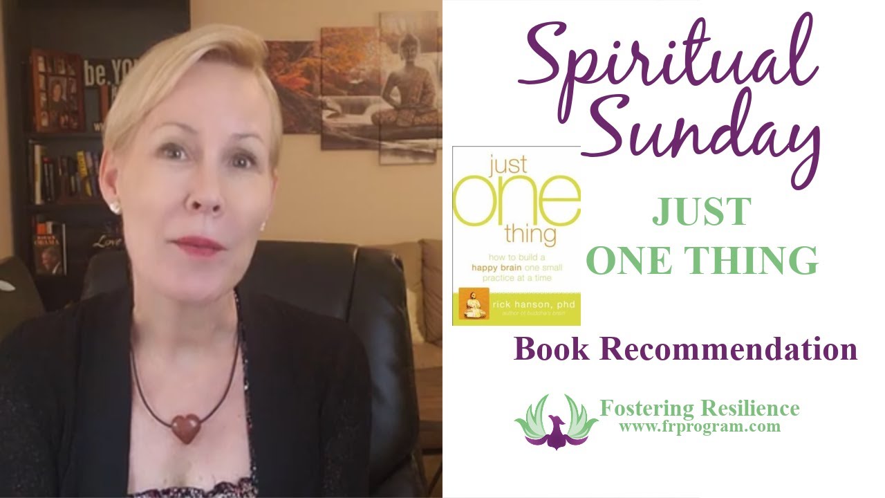 Spiritual Sunday | Fostering Resilience with Dr KJ Foster | Just One