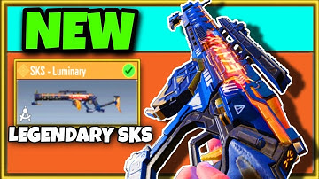 NEW LEGENDARY SKS LUMINARY - CODM