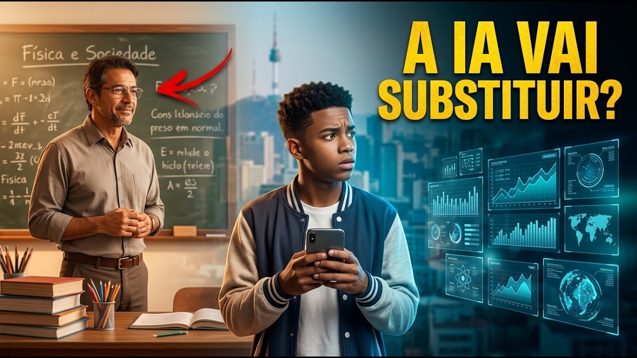 A IA vai substituir os professores? O futuro da escola já começou