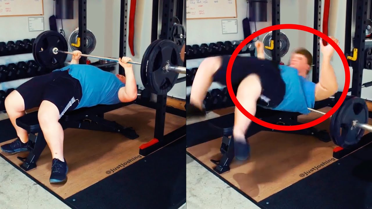 BARBELL FALLS ON PERSON 😮 | GYM FAILS