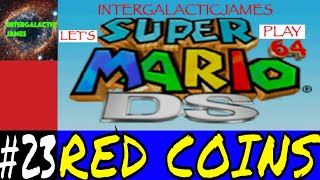 RED COIN SCAVENGER HUNT | Super Mario 64 DS Let's Play Part #23