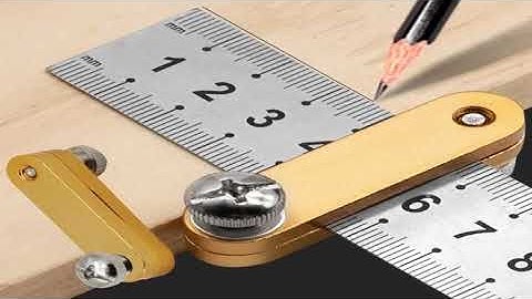 Steel Ruler Positioning Block Stop Carpentry Scriber Line Marking Gauge For Ruler Woodworking Scri