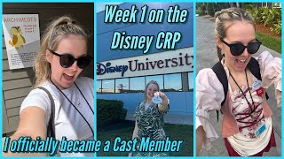 A week in my life on the Disney CRP (I officially became a cast member)!