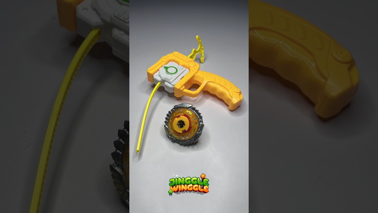 Yellow Plastic Beyblade