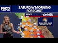 Tampa weather | Saturday morning forecast