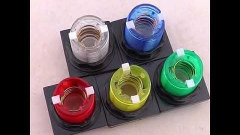 SQUARE 32MM LOW PROFILE TRANSLUCENT ILLUMINATED ARCADE BUTTON